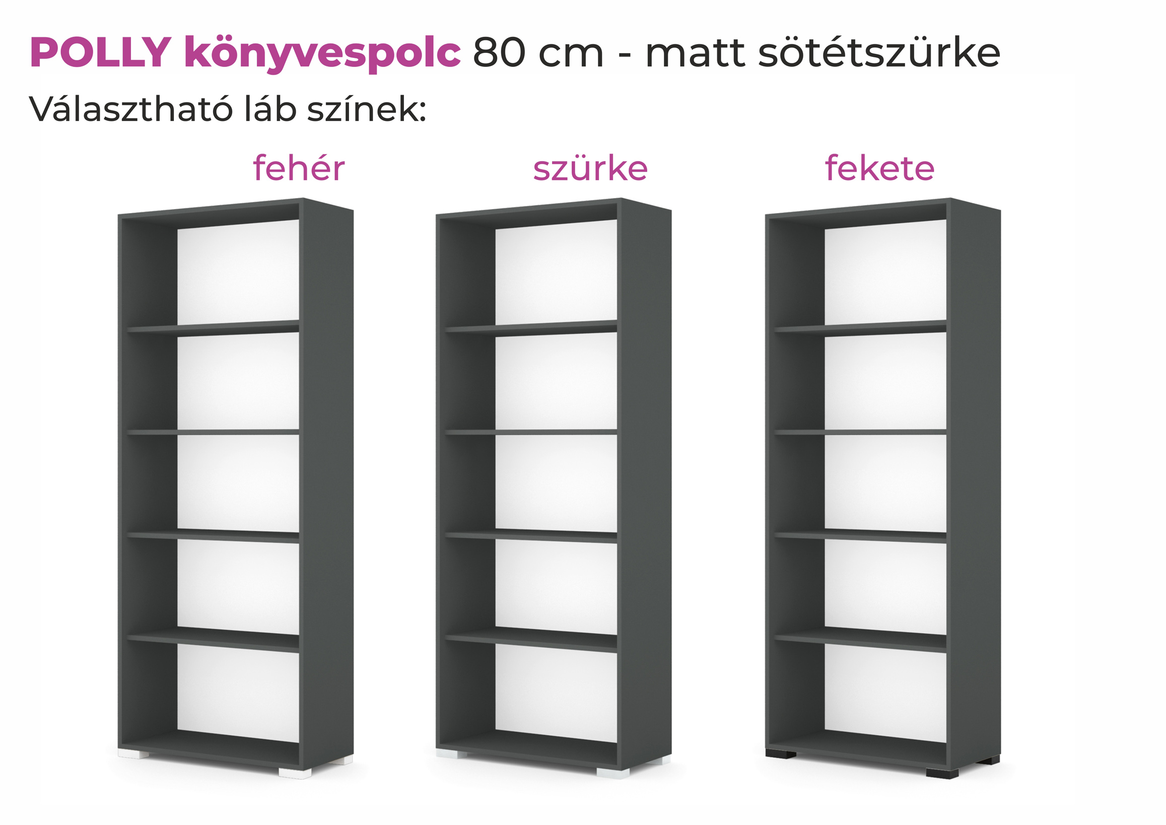 könyvespolc Polly - Image 4