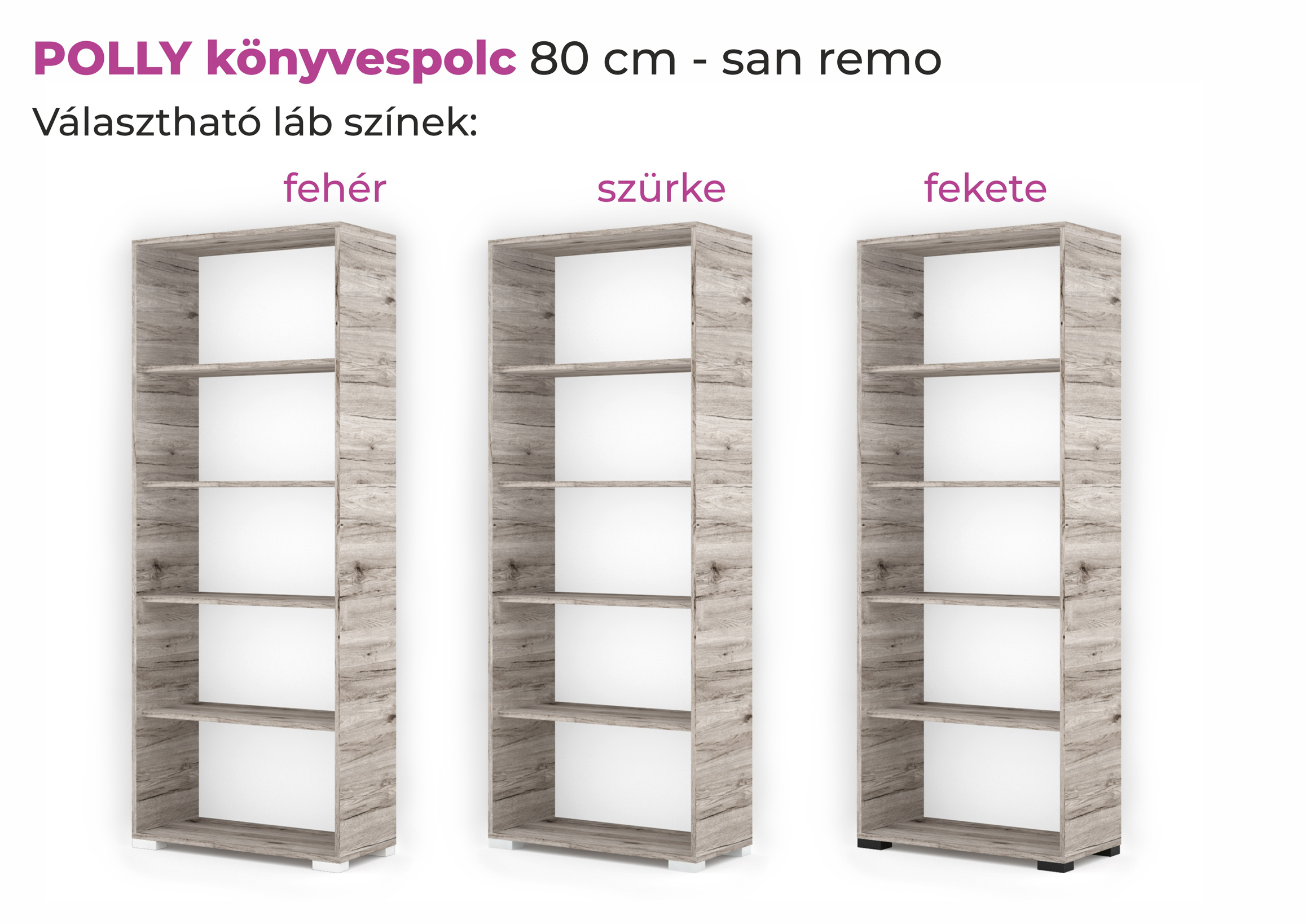 könyvespolc Polly - Image 3