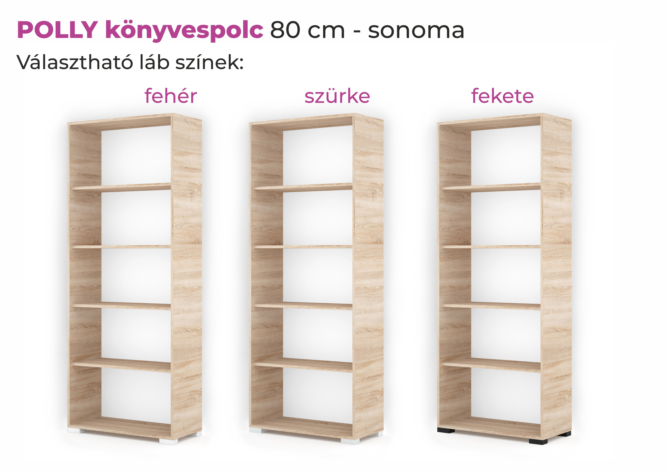 könyvespolc Polly - Image 2